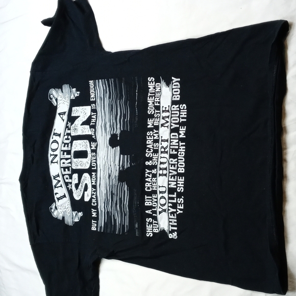 Im not a perfect son mens medium t-shirt - Picture 1 of 5
